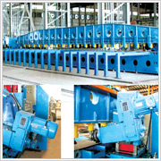 15米双铣头双面铣边机